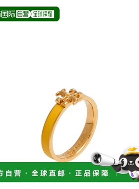 1h可退 香港直邮Tory Burch 托里 伯奇 女士 戒指 yellow黄色 舒