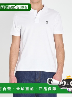 香港直邮Ami Paris 男士 Ami de Coeur Polo衫 HPL411760100