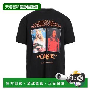 1h可退 香港直邮J.W. Anderson 男士 T恤 black黑色 舒适时尚