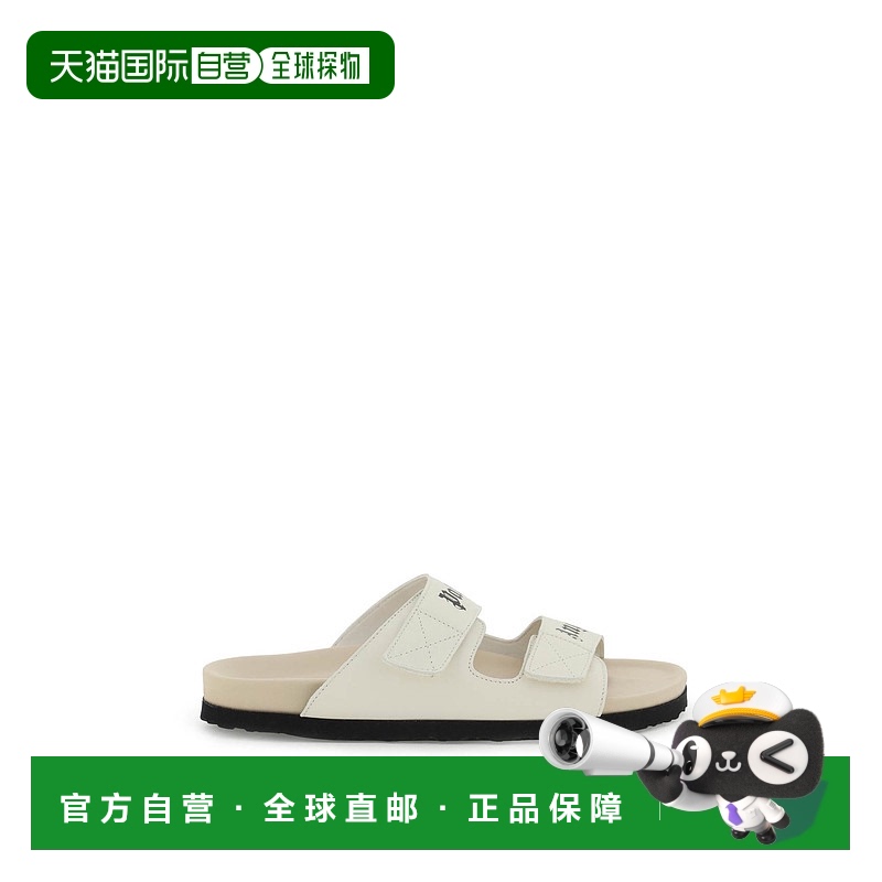 1h可退 欧洲直邮PALM ANGELS 男士拖鞋PMIH004S23LEA0010361