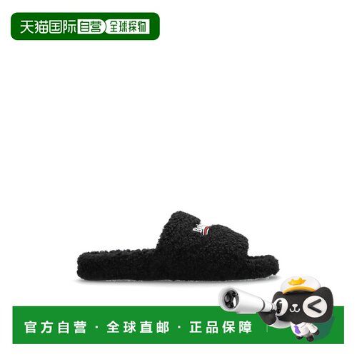 1h可退 香港直邮BALENCIAGA 女士拖鞋 654261W14C21096 SS2026 黑