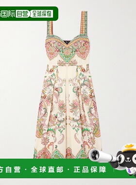 1h可退 香港直邮Etro 艾特罗 女士 吊带连衣裙 WRHA025399SP5C0