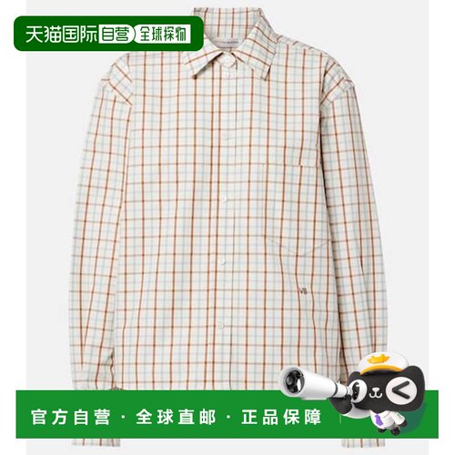 香港直邮VICTORIA BECKHAM 维多利亚 贝克汉姆 女士 Ellis 格纹棉