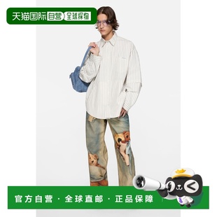 衬衫 欧洲直邮ACNE 系扣长袖 双袖 艾克妮