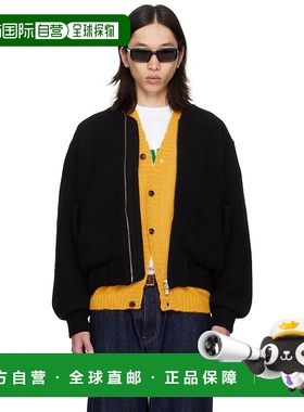 1h可退 香港直邮Tom Ford 汤姆 福特 男士 黑色 Handstitch Knitt