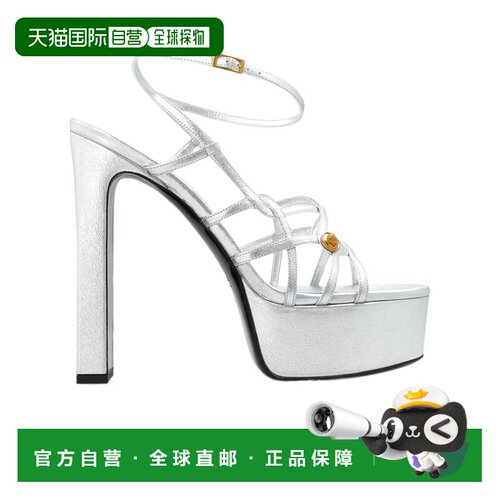Versace 圆头高跟凉鞋 10266141A08539 支付后1h可退
