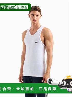 香港直邮Emporio Armani 鹰标贴片背心 1121004R503阿玛尼