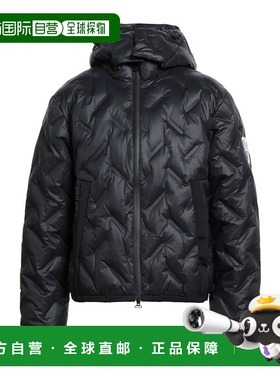 1h可退 香港直邮Ea7 男士 Shell 夹克 black黑色 舒适时尚