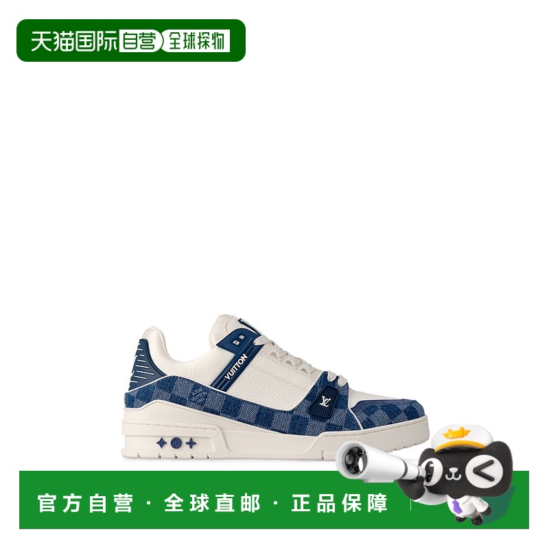 1h可退 欧洲直邮LV/路易威登男士LV TRAINER 运动鞋牛皮高级感