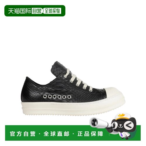 1h可退 香港直邮Rick Owens 圆头低帮休闲鞋 RR01F2895LPY运动鞋