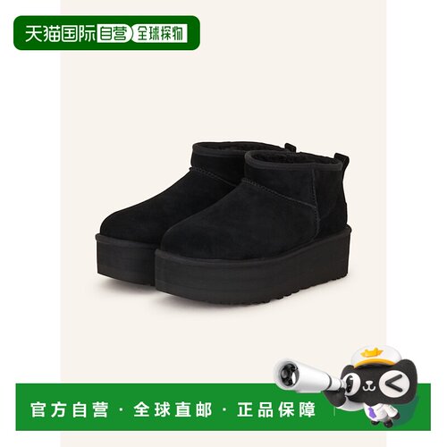 香港直邮UGG 女士靴子 100166380013000 CO 黑色 Platform boots