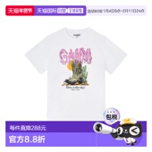 有机棉T恤 1h可退 A1050075151 女士 BOOTS 香港直邮GANNI 甘尼