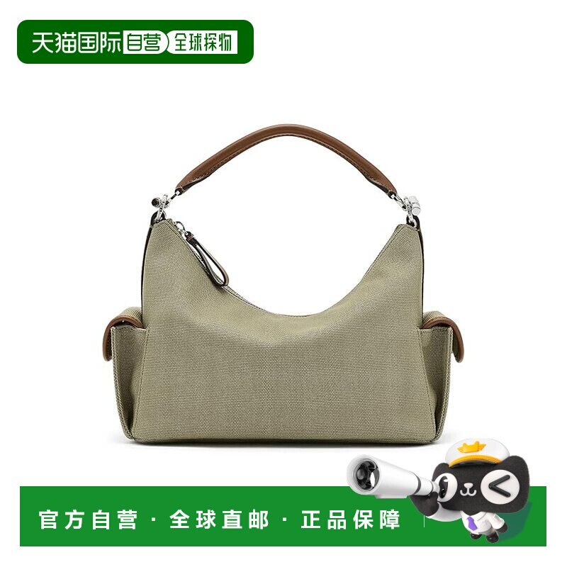 美国直邮Lauren Ralph Lauren 女士 Blaike 水洗帆布小号肩包