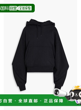 香港直邮Mugler 穆勒 女士 French 棉质厚绒布连帽衫 23S3SW00656