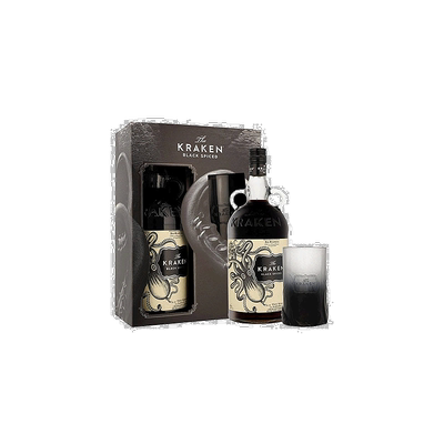 欧洲直邮Kraken挪威海怪黑朗姆酒口感甘冽香气馥郁细腻1000ml