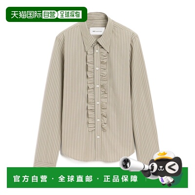1h可退 香港直邮Ami Paris 长袖衬衫 FSH821CO0219通勤