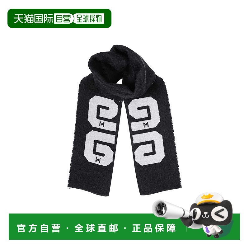 香港直邮Givenchy 徽标围巾 BP008UP0P2潮流时尚穿搭 高级感正品