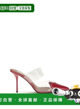 香港直邮alaia 女士 Le Coeur 漆皮凉鞋 AA3M053CK150