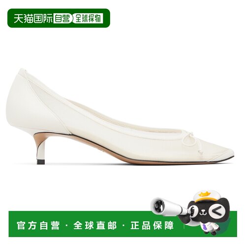 香港直邮Jacquemus 女士 白色 The low Turni 中跟鞋 25HFOW00179
