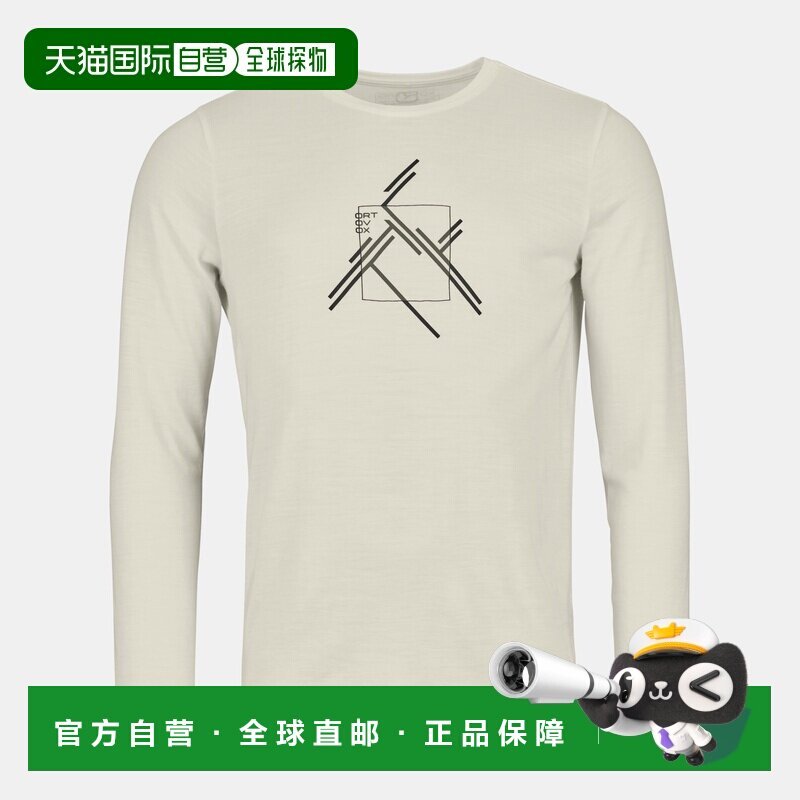 自营欧洲直邮ORTOVOX 185 MTN CUTOUT美利奴男款长袖上衣