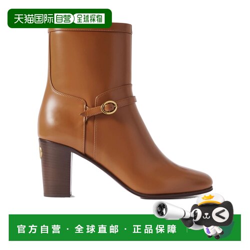 香港直邮VALENTINO 女士高跟鞋 WS0LR0ZJMQSN SS2026 棕色 粗跟短