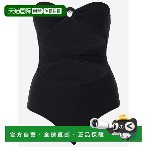 欧洲直邮KARL LAGERFELD 女士泳装 240W2200999 SS2024 黑色