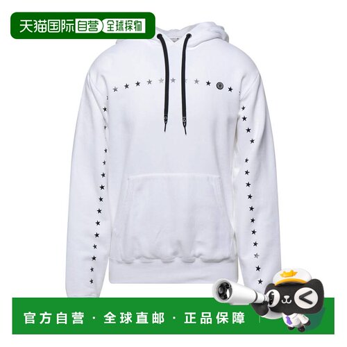 香港直邮moncler 男士 连帽运动衫 white白色 舒适时尚卫衣