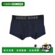 舒适时尚 香港直邮BOSS 平角内裤 blue蓝色 波士 男士