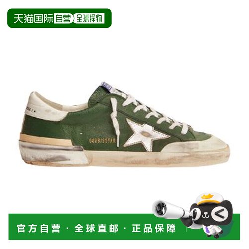 自营欧洲直邮GOLDEN GOOSE Super-Star 多带加固皮革运动鞋