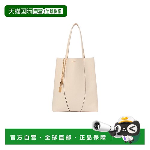 香港直邮Chloe 徽标单肩包 C25SS811N84蔻依托特包手提包