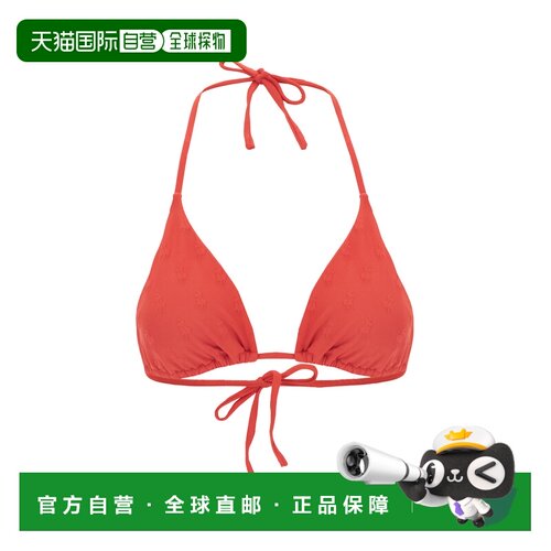香港直邮Polo Ralph Lauren Polo 拉夫 劳伦 女士 红色弹力尼龙比