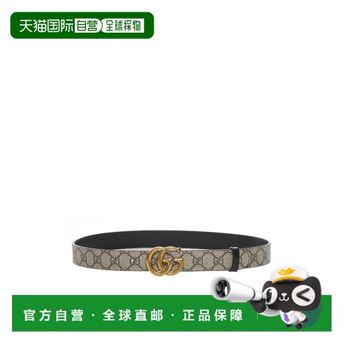 香港直邮GUCCI 女士腰带 65941792TIC9769 SS2026 花色 GG Suprem