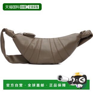香港直邮Lemaire 女士 卡其色小号 Croissant 单肩包 BG0003LL095
