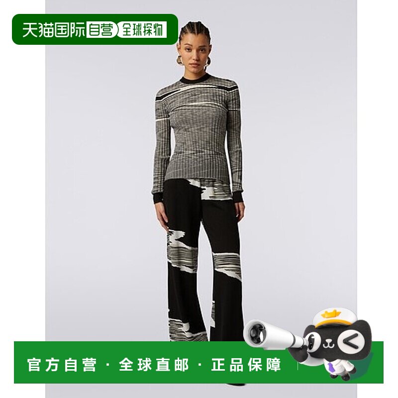 香港直邮MISSONI 米索尼 女士 罗纹针织毛衣 DS23WN0GBK026Q羊绒