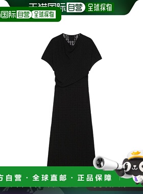 1h可退 香港直邮Givenchy 纪梵希 女士 4G 提花连衣裙 BW21TE4ZD6