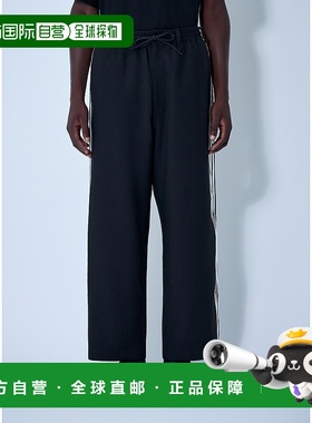 香港直邮Y-3 男士 U Wire 图案长裤 JW7353 black黑色 舒适时尚