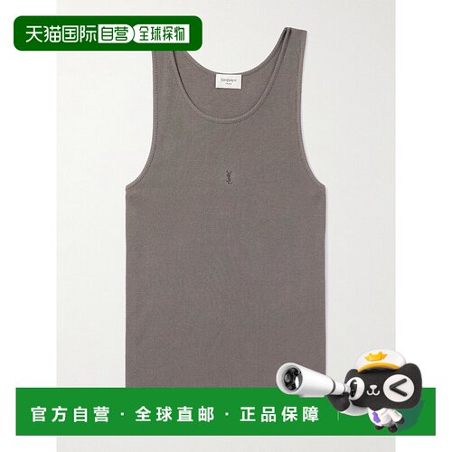 香港直邮1h可退 Saint Laurent 圣罗兰 男士 CASSANDRE背心 81853