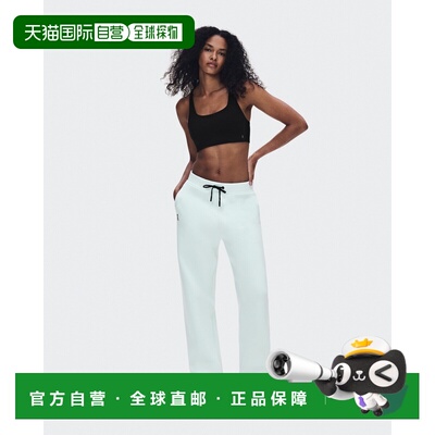 自营欧洲直邮On昂跑 Focus Tech女士运动裤棉质浅冰蓝色裤子