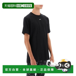 欧洲直邮off T恤时尚 white 上装 百搭舒适减龄流 男士 1小时内可退