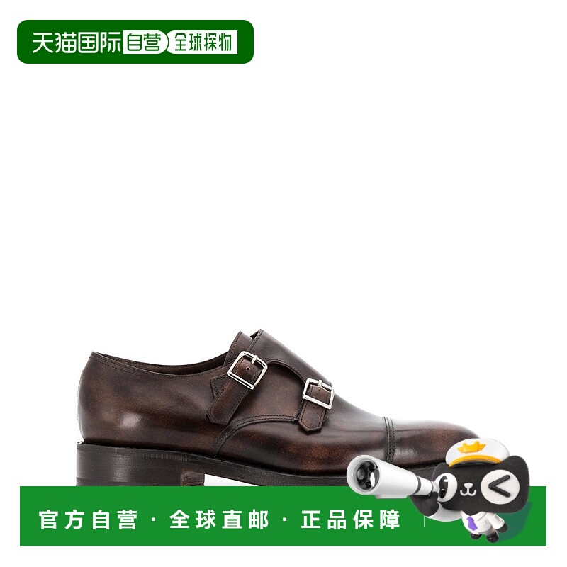 1h可退 香港直邮John Lobb 男士 MONK WILLIAM 休闲皮鞋 228192L2