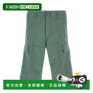 香港直邮CARHARTT 短裤 WIP 绿色棉质常规工装 I02824 男士 1h可退