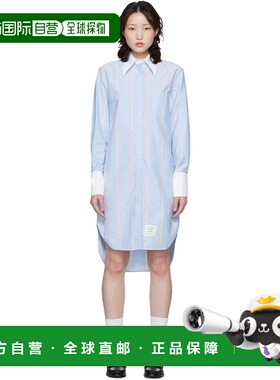 1h可退 香港直邮Thom Browne 汤姆 布朗 女士 蓝色 Exaggerated E