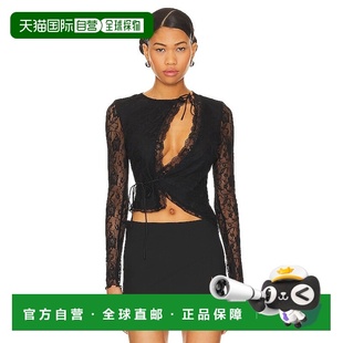 香港直邮Superdown 蕾丝上衣上衣 女士 裹式 SDS2724 Anahi 1h可退