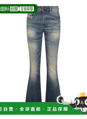 香港直邮Diesel 迪赛 女士 DIESEL A110030ADBP01 牛仔长裤 A1100