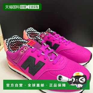 香港直邮New Balance  女童 红色 儿童 跑步运动鞋 KL574A3G