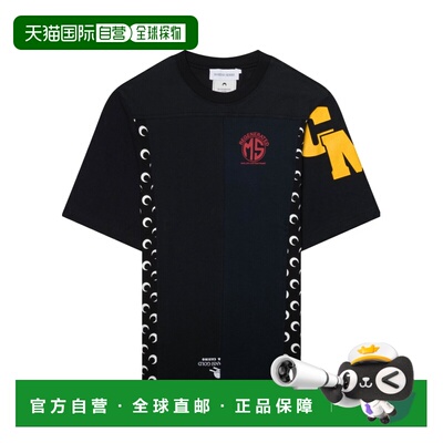 1h可退 Marine Serre 印花图案T恤 MTT102AUJER0003短袖