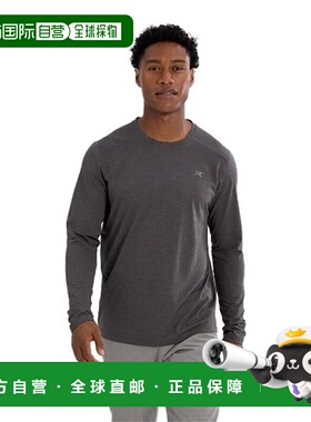 自营1h可退 欧洲直邮ARCTERYX/始祖鸟 CORMAC CREW男士长袖黑色圆
