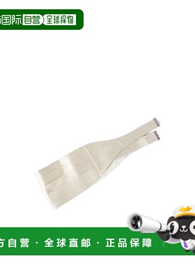 香港直邮Brunello Cucinelli 丝绸和棉缎腰带 MR813S007