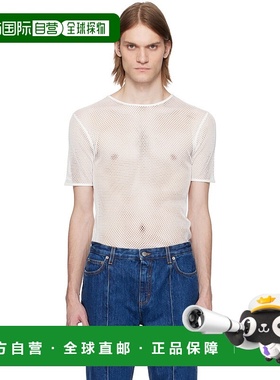 香港直邮Bally 巴利 男士 白色 T 恤 MJE08TCO425