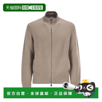 欧洲直邮FEDELI 男士夹克 MU008059B0030 AW2026 浅棕色 Full-Zip